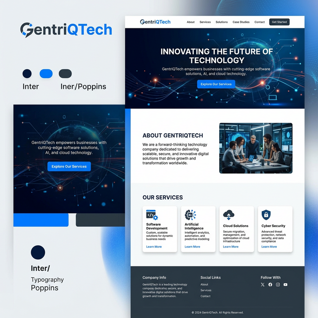 GentriQTech Web Project